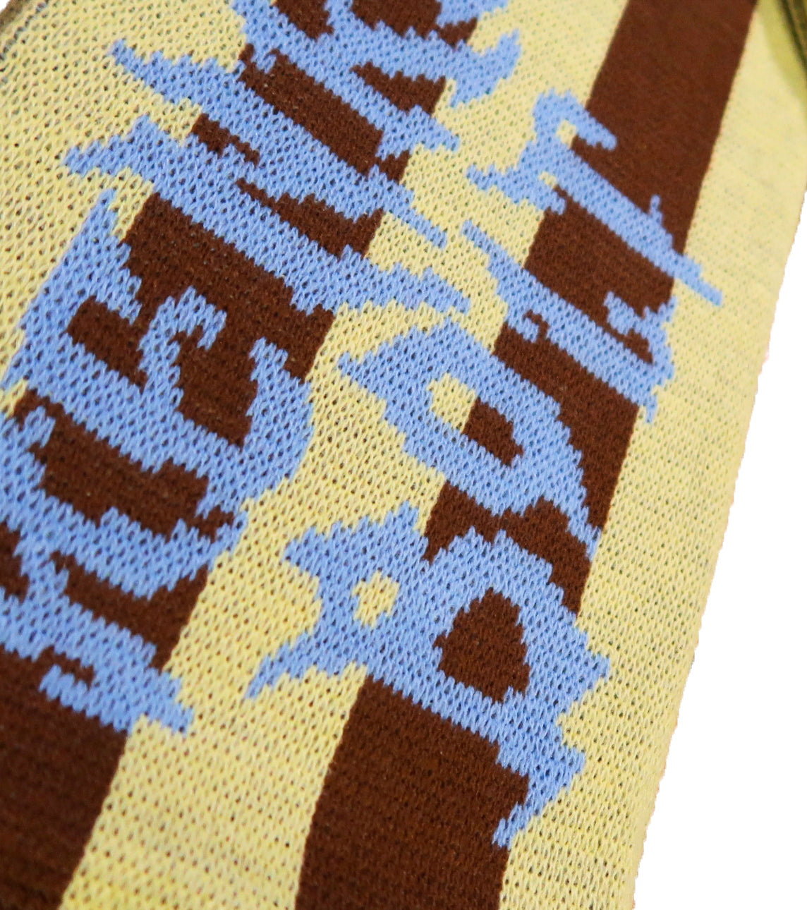 Canyon glow striped scarf