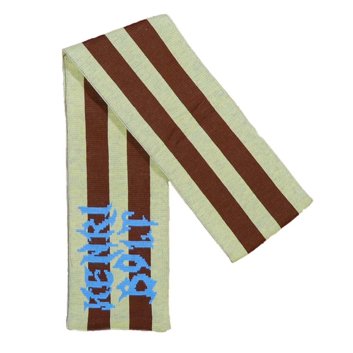 Canyon glow striped scarf
