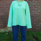 Sage green oversized longsleeve