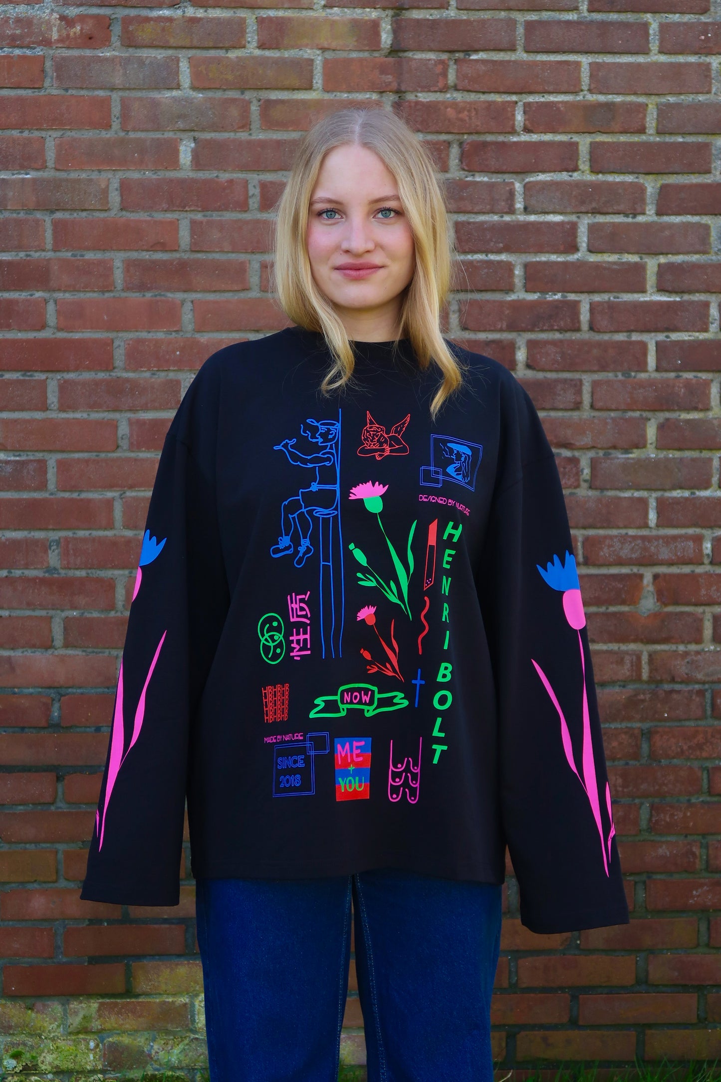 Made by nature oversized longsleeve