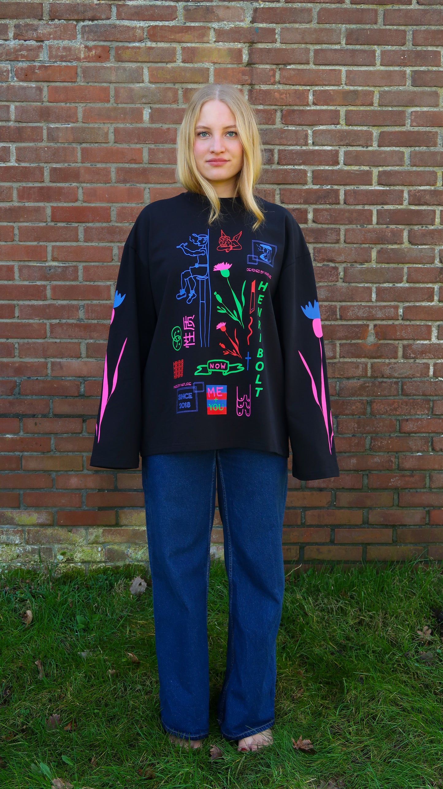 Made by nature oversized longsleeve