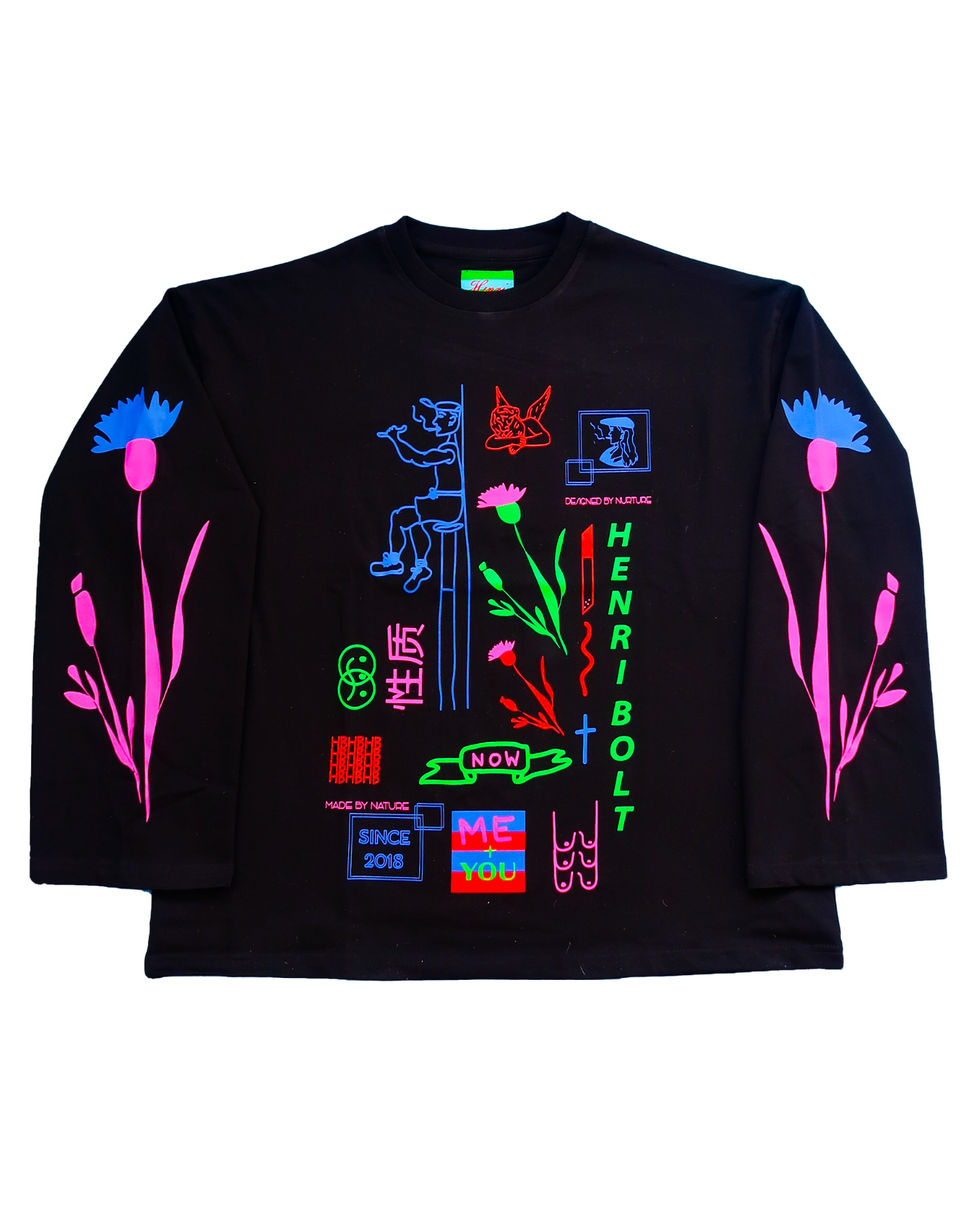 Made by nature oversized longsleeve