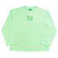 Sage green oversized longsleeve