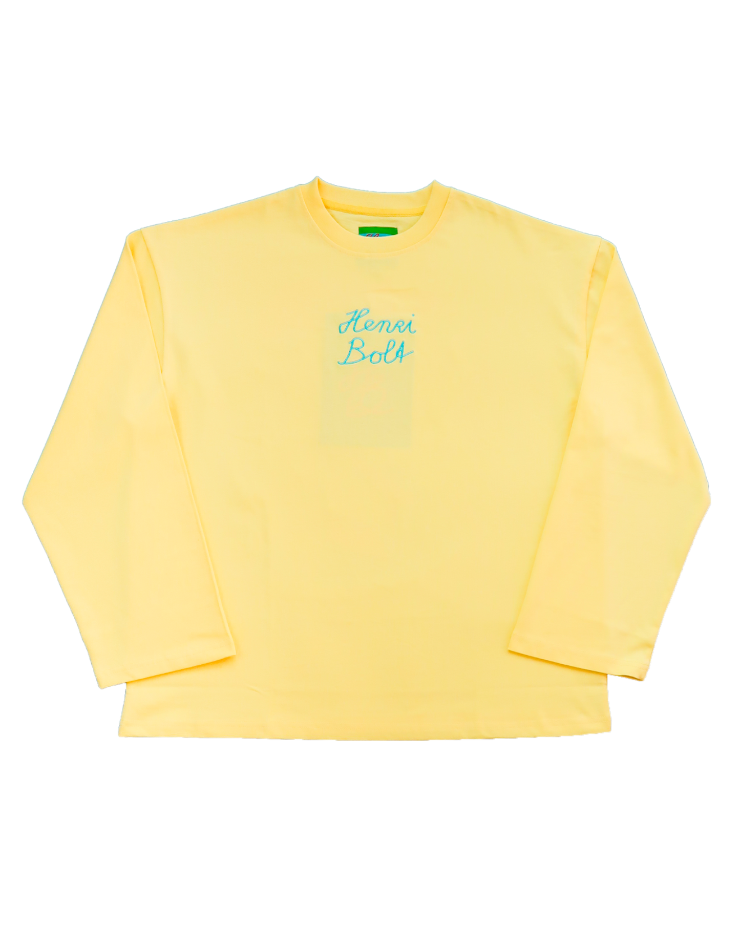 Butter yellow oversized longsleeve