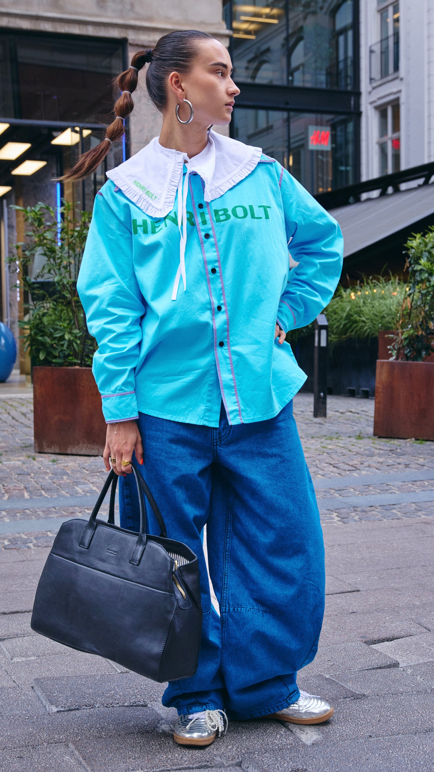 Blouse-Le grand col