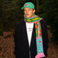 Color block scarf
