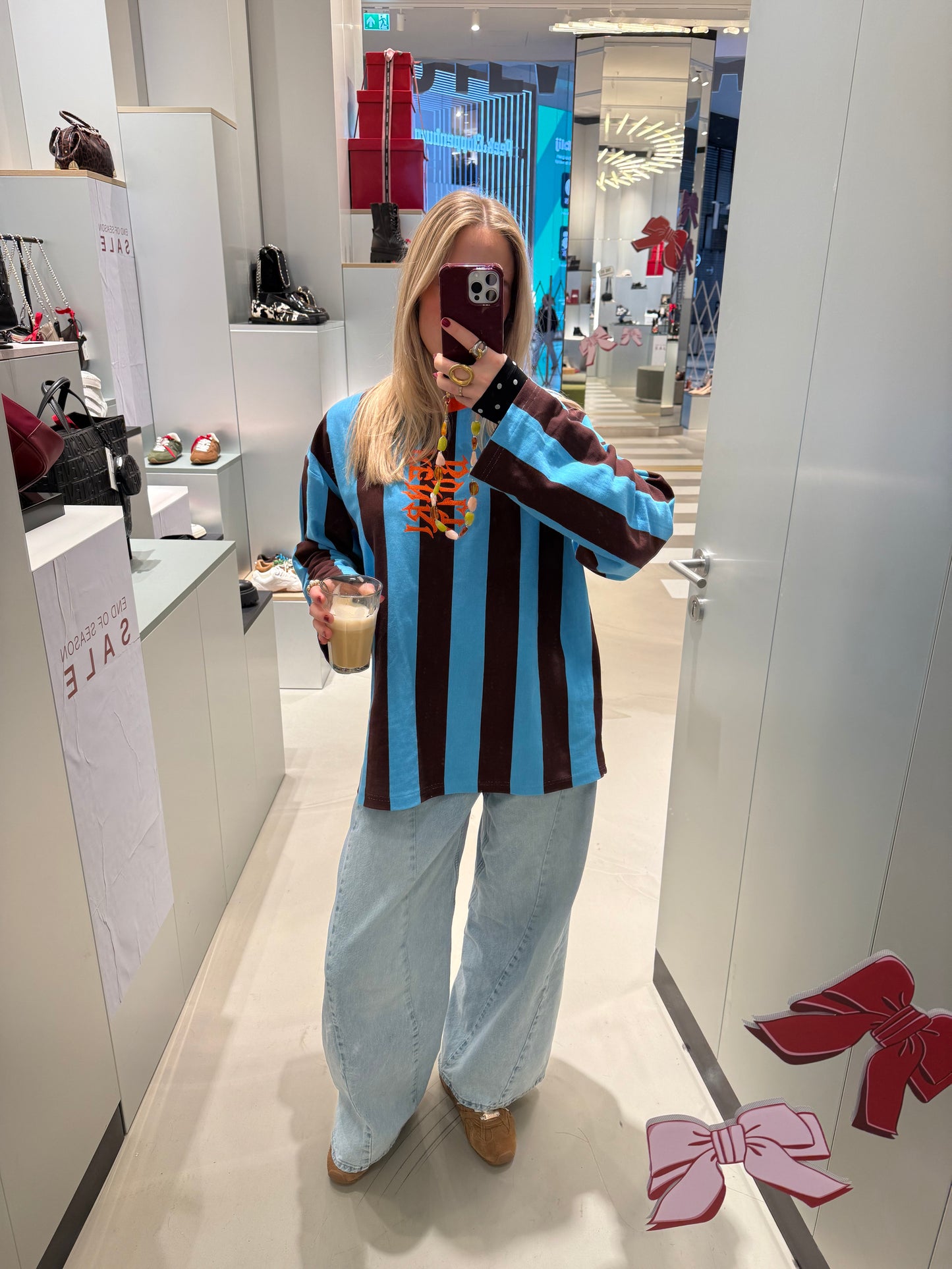 Kingfisher striped longsleeve