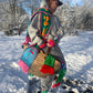 Color block scarf