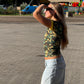 Camo tribal tee