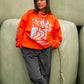 Lightweight paradox sweater orange