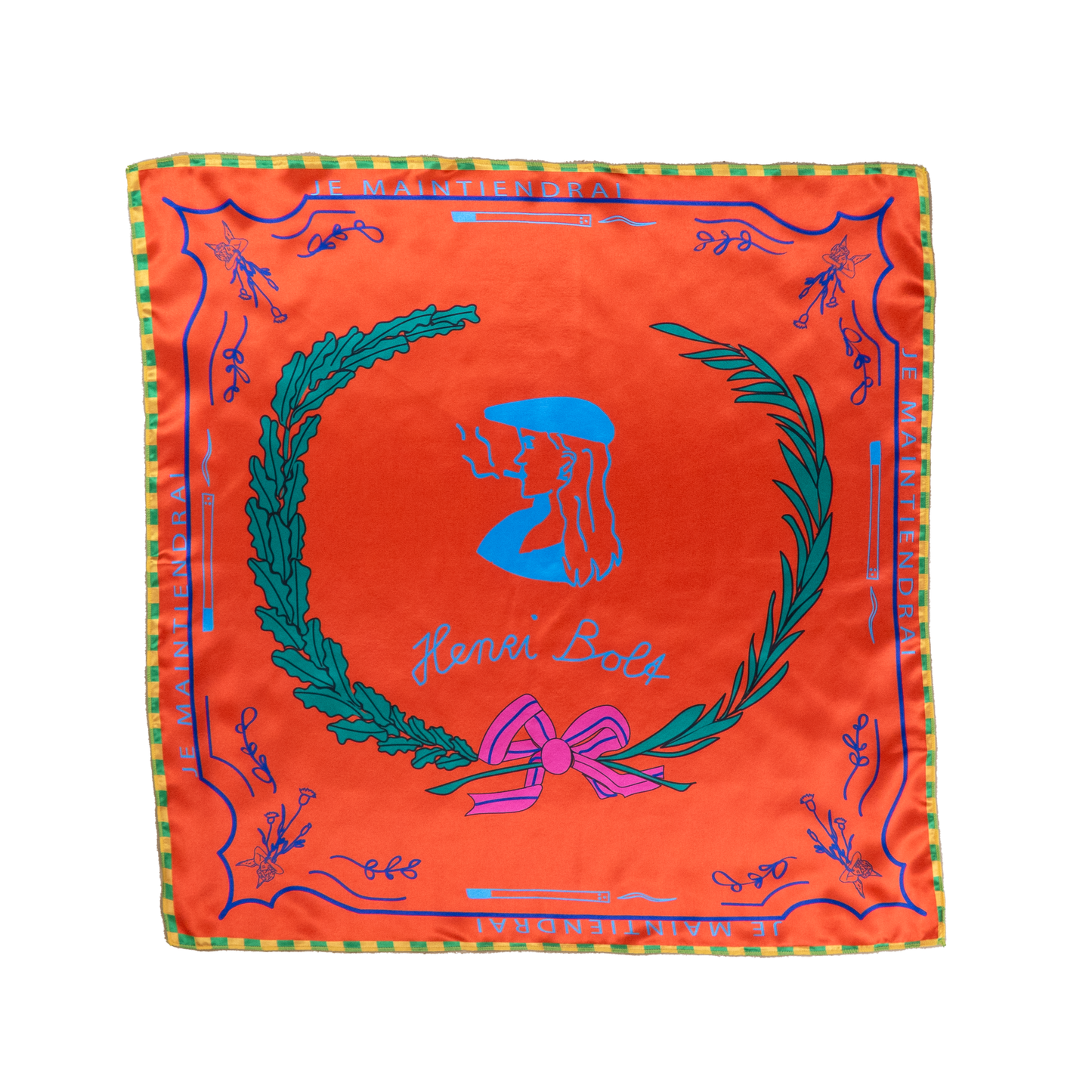 Fantasy bandana scarf orange